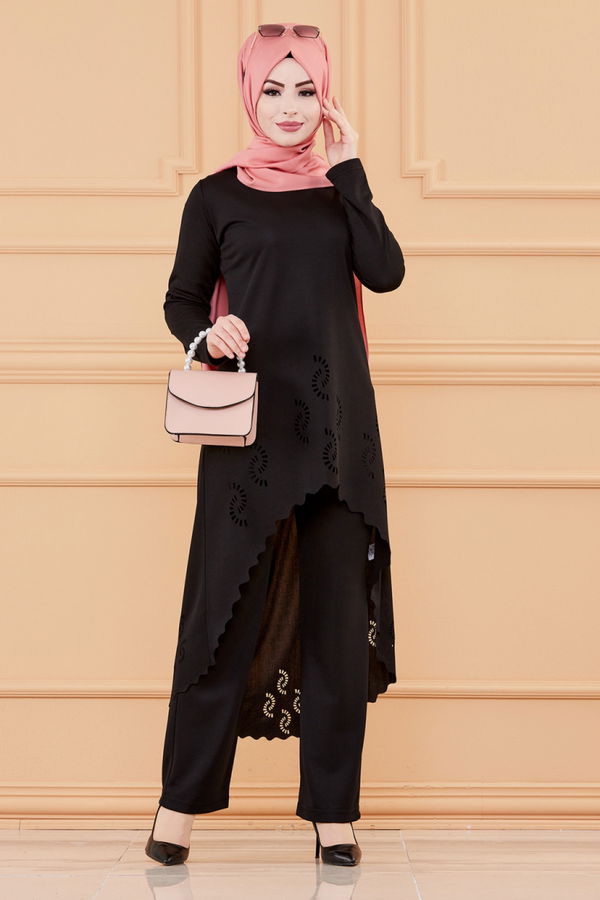 TUNIK PANTOLON Siyah - 3602