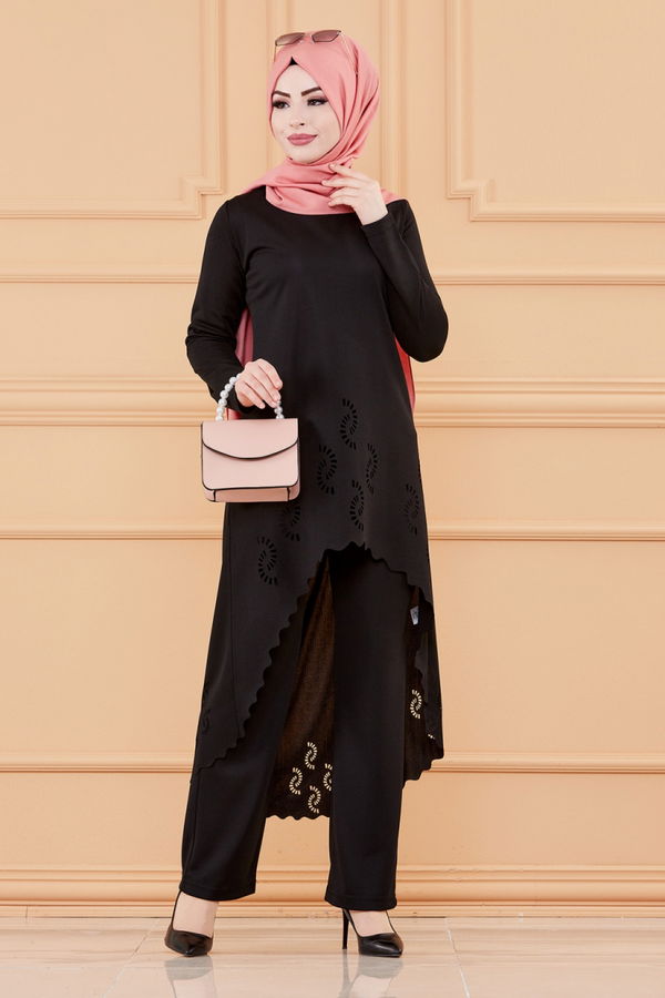 TUNIK PANTOLON Siyah - 3602