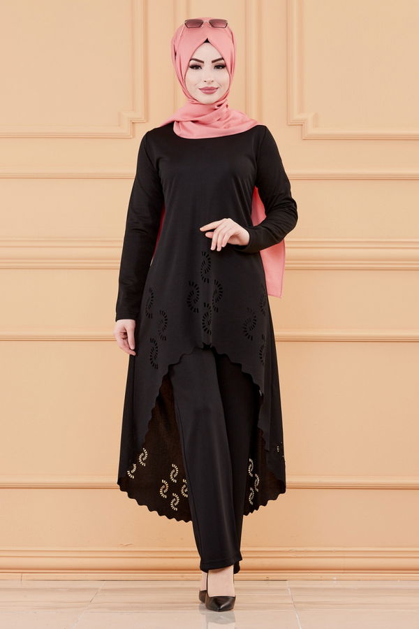 TUNIK PANTOLON Siyah - 3602