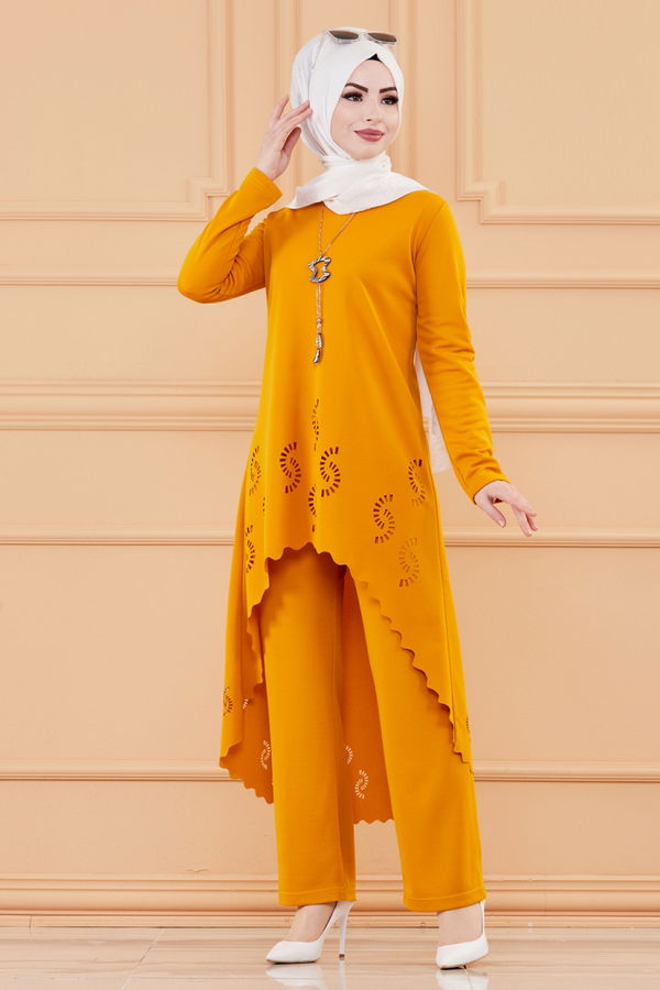 TUNIK PANTOLON Sarı - 3602