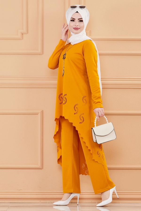 TUNIK PANTOLON Sarı - 3602
