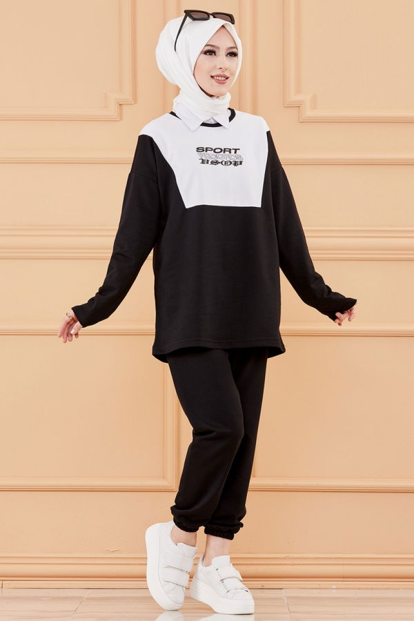 TUNIK PANTOLON Siyah - 8736
