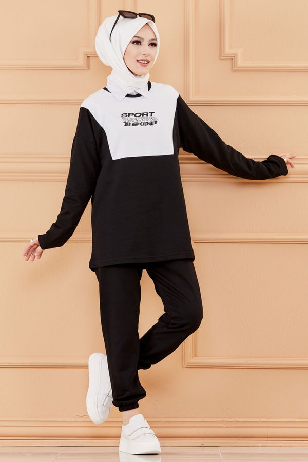 TUNIK PANTOLON Siyah - 8736