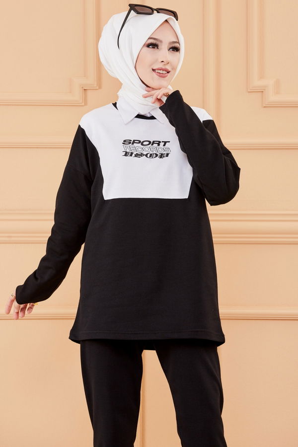 TUNIK PANTOLON Siyah - 8736