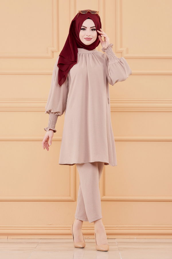 TUNIK PANTOLON Bej - 20104
