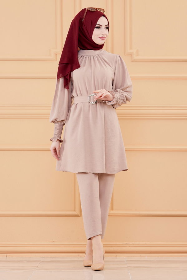TUNIK PANTOLON Bej - 20104