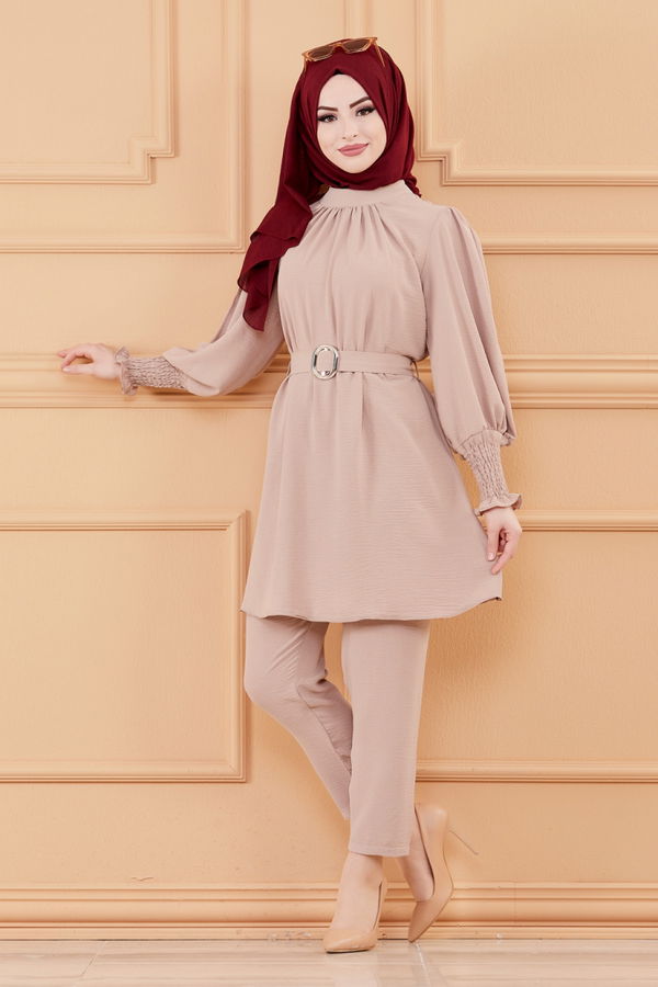 TUNIK PANTOLON Bej - 20104