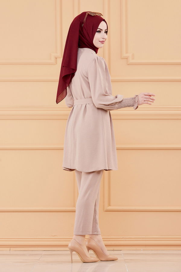 TUNIK PANTOLON Bej - 20104