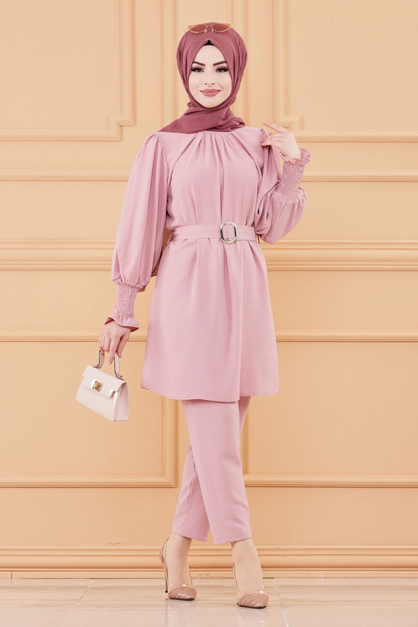 TUNIK PANTOLON Pembe - 20104