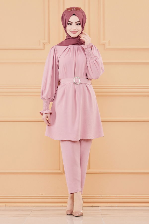 TUNIK PANTOLON Pembe - 20104