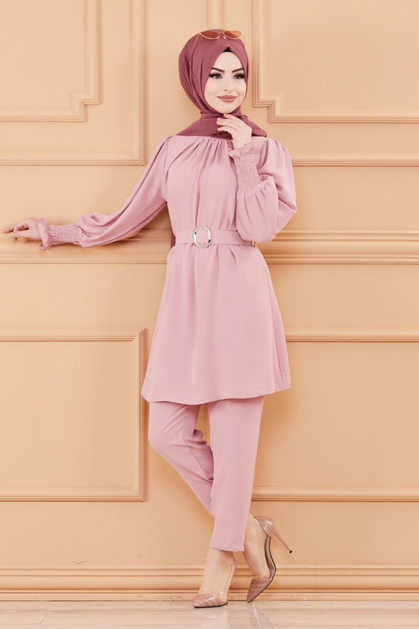 TUNIK PANTOLON Pembe - 20104