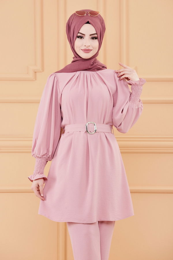 TUNIK PANTOLON Pembe - 20104