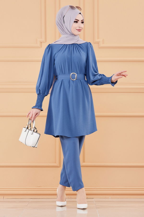 TUNIK PANTOLON Mavi - 20104
