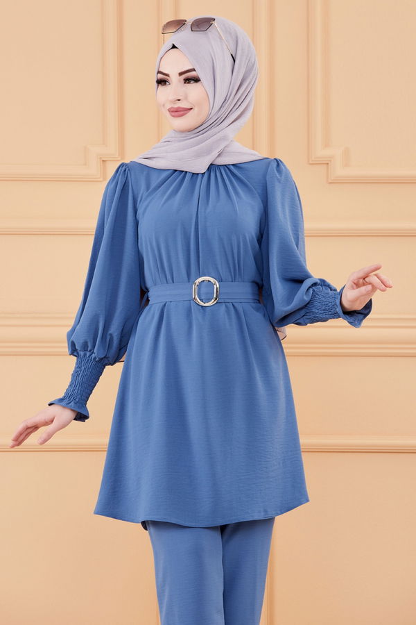 TUNIK PANTOLON Mavi - 20104