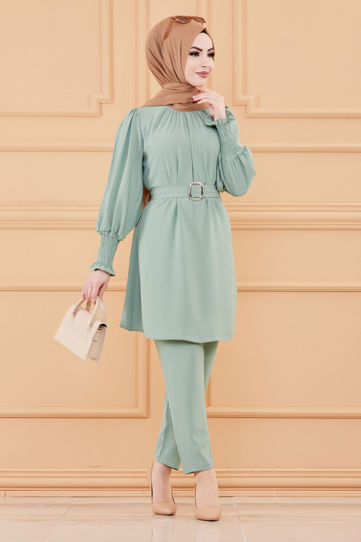 TUNIK PANTOLON Yeşil - 20104 YEŞİL