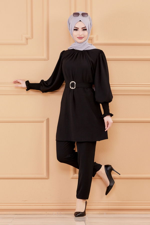 TUNIK PANTOLON Siyah - 20104 SİYAH