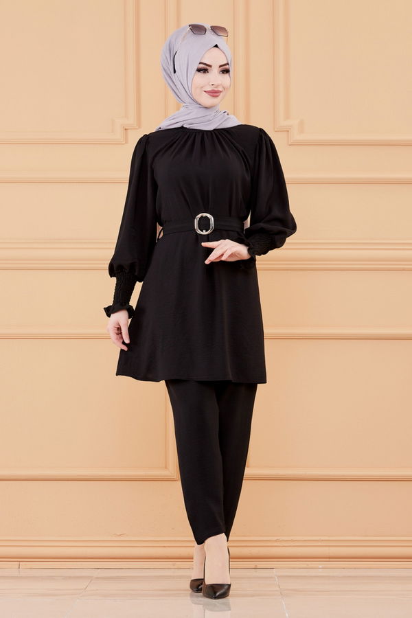 TUNIK PANTOLON Siyah - 20104 SİYAH