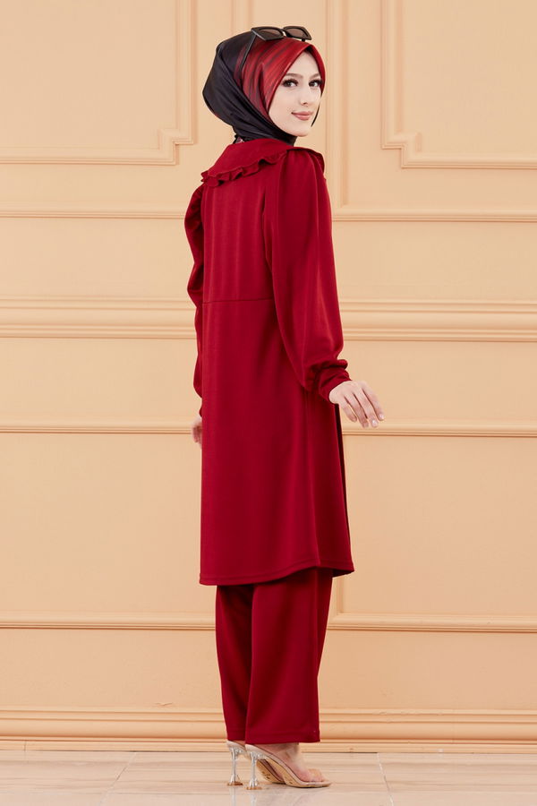 TUNIK PANTOLON Bordo - 3605 BORDO
