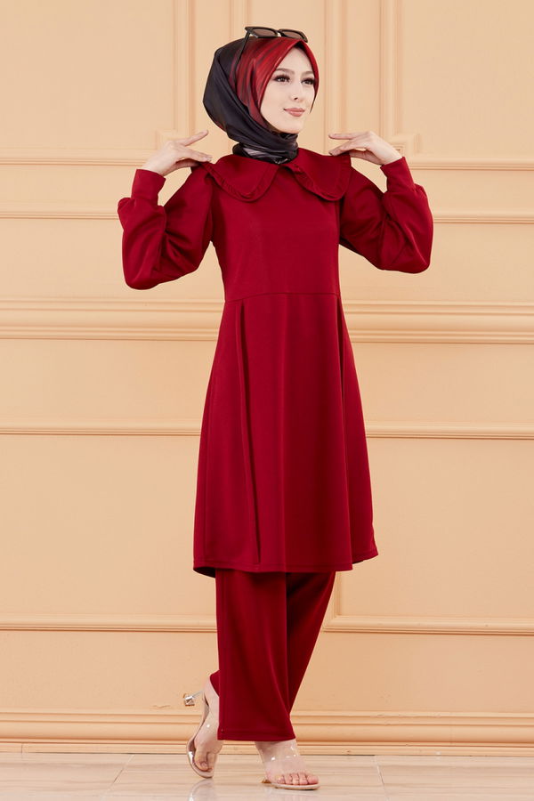 TUNIK PANTOLON Bordo - 3605 BORDO