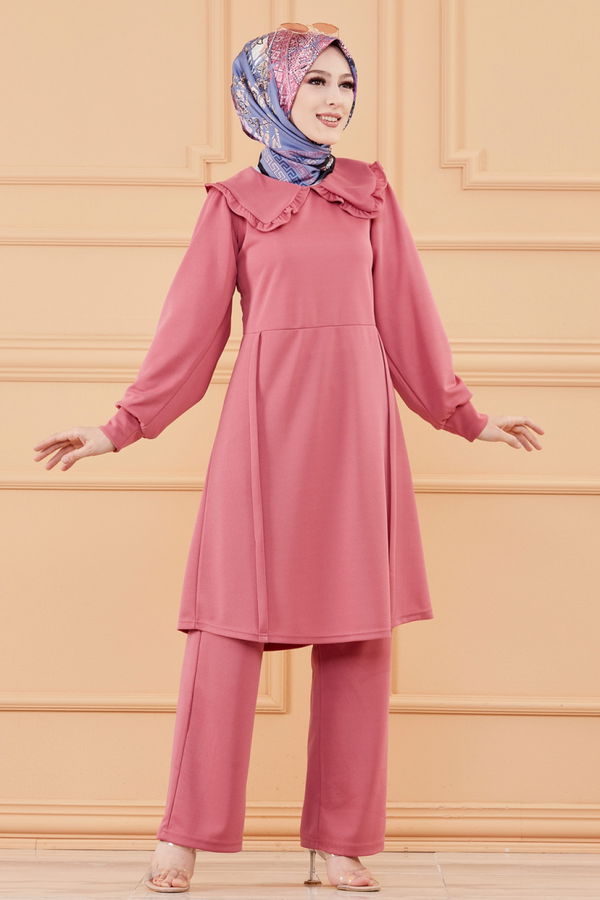 TUNIK PANTOLON Pembe - 3605