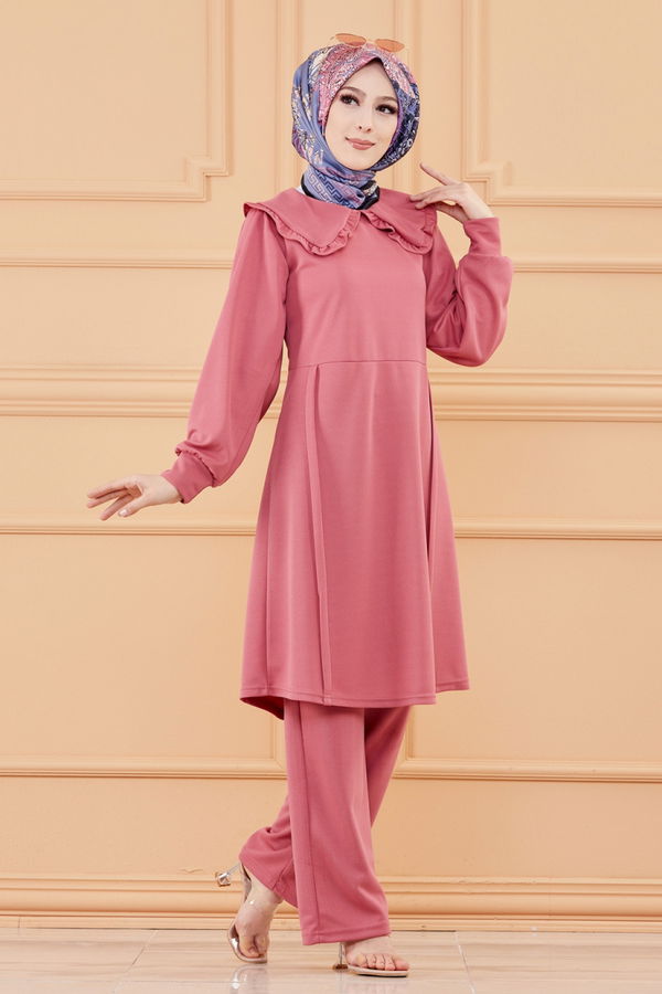 TUNIK PANTOLON Pembe - 3605