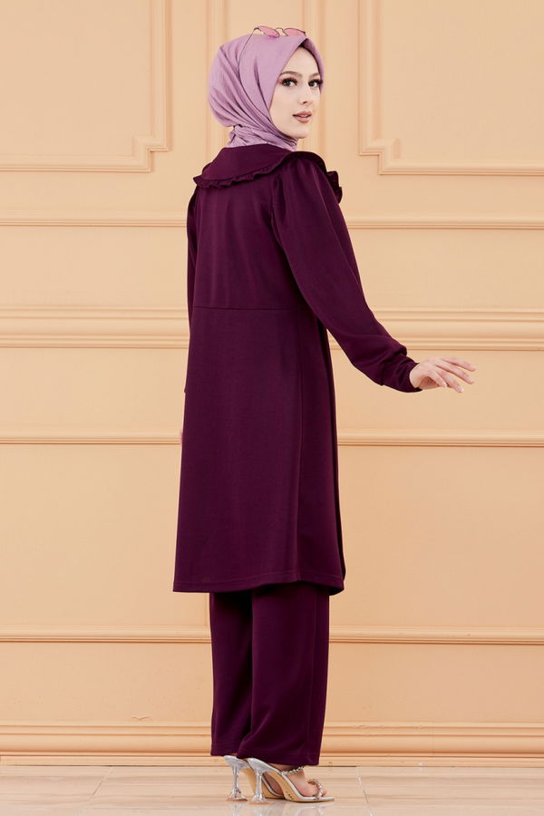 TUNIK PANTOLON Mürdüm - 3605