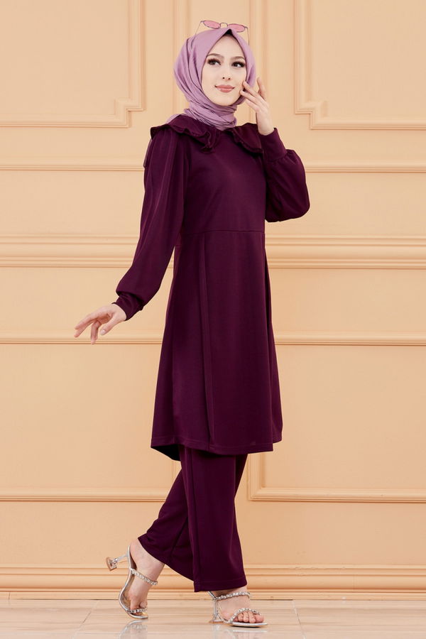 TUNIK PANTOLON Mürdüm - 3605