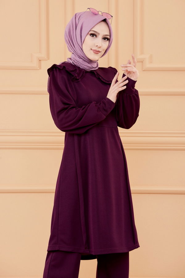 TUNIK PANTOLON Mürdüm - 3605