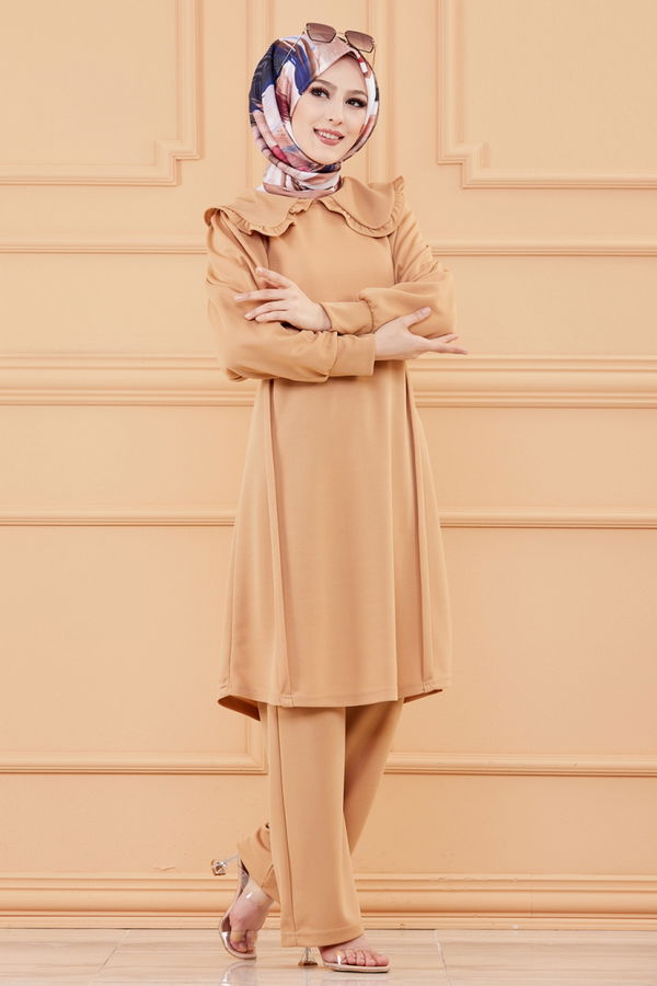 TUNIK PANTOLON Vizon - 3605