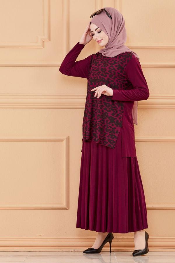 TUNIK ETEK Mürdüm - 20106
