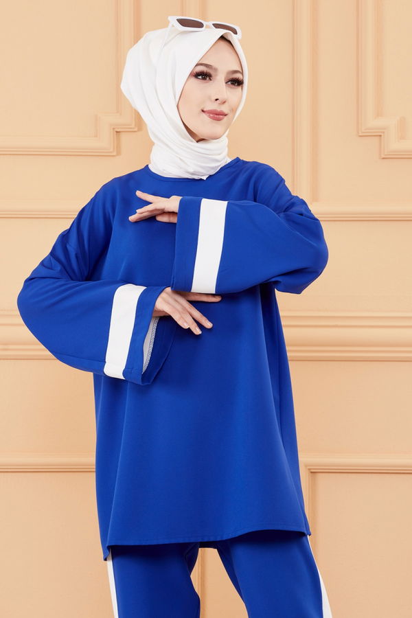 TUNIK PANTOLON Mavi - 3545