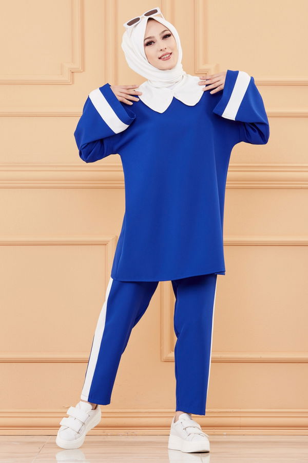TUNIK PANTOLON Mavi - 3545
