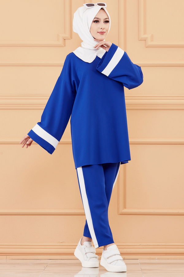 TUNIK PANTOLON Mavi - 3545