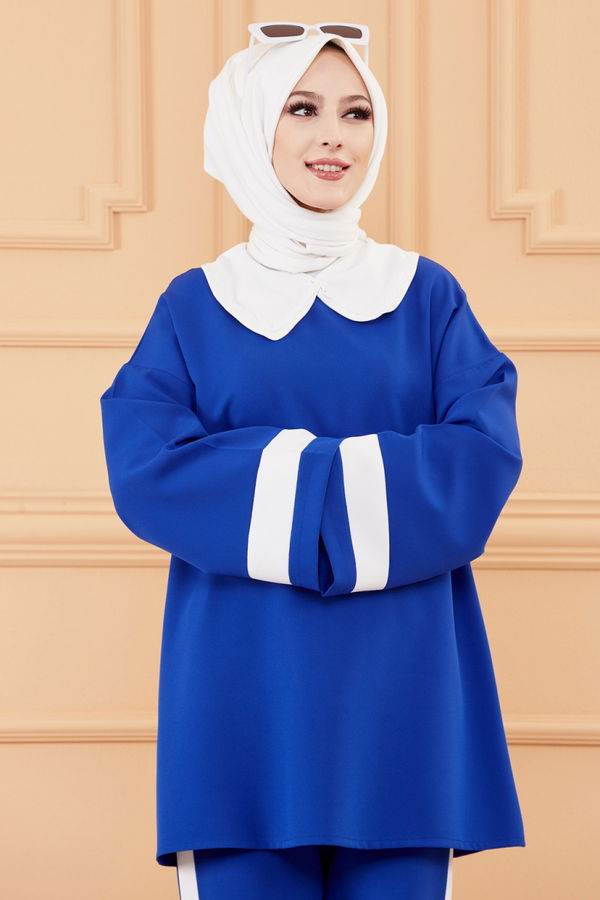 TUNIK PANTOLON Mavi - 3545