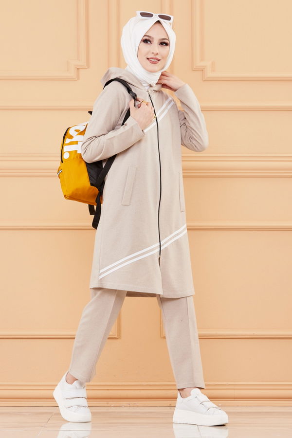 TUNIK PANTOLON Taba - 4117