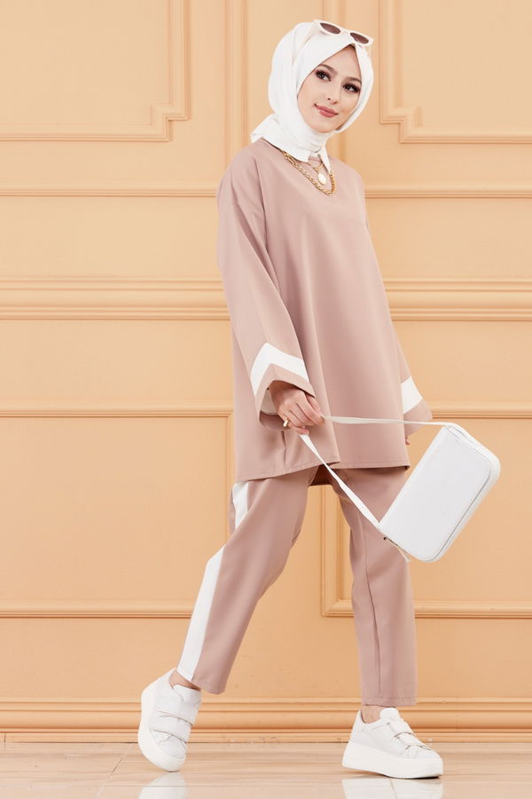 TUNIK PANTOLON Vizon - 3545