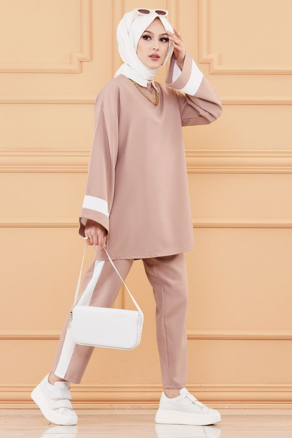 TUNIK PANTOLON Vizon - 3545