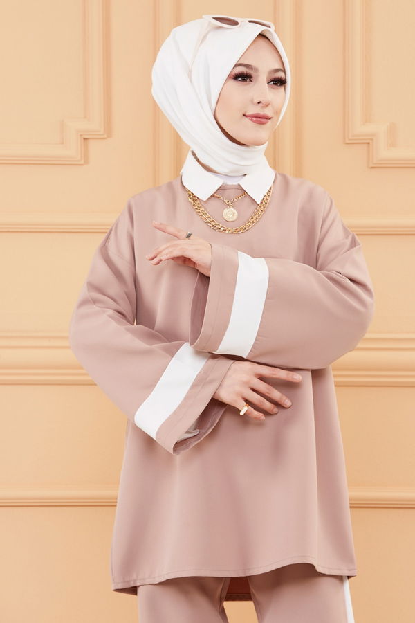 TUNIK PANTOLON Vizon - 3545