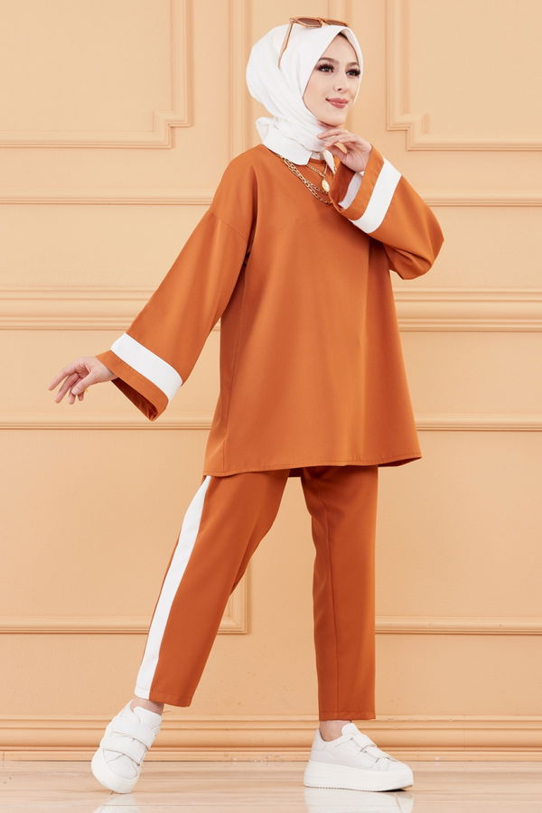 TUNIK PANTOLON Kiremit - 3545