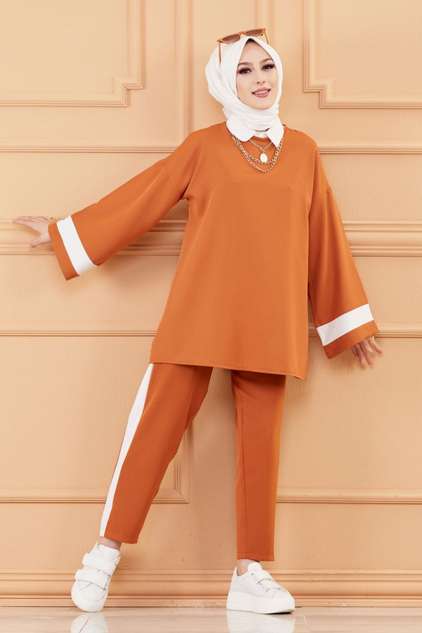 TUNIK PANTOLON Kiremit - 3545
