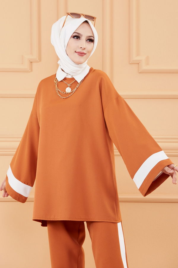 TUNIK PANTOLON Kiremit - 3545