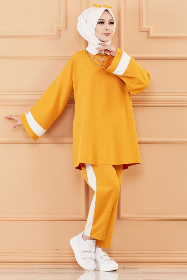 TUNIK PANTOLON Sarı - 3545