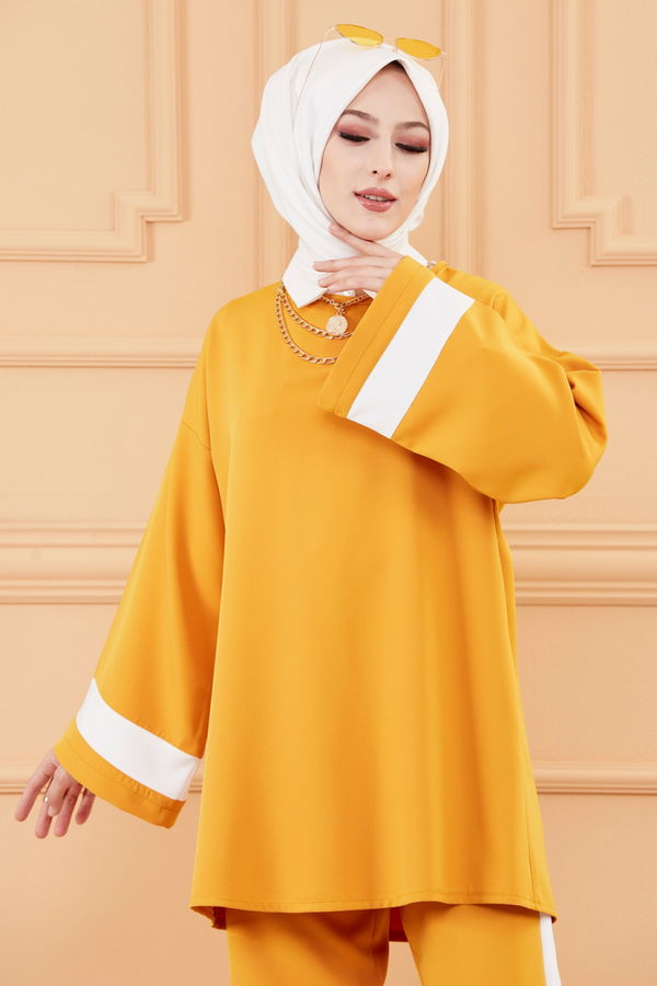TUNIK PANTOLON Sarı - 3545
