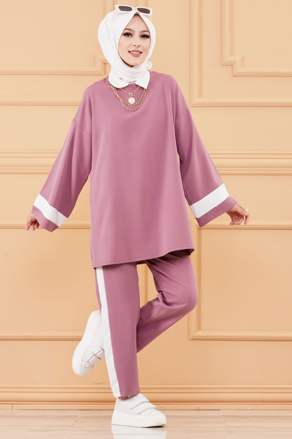 TUNIK PANTOLON Lila - 3545