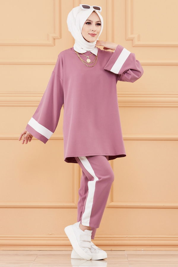 TUNIK PANTOLON Lila - 3545