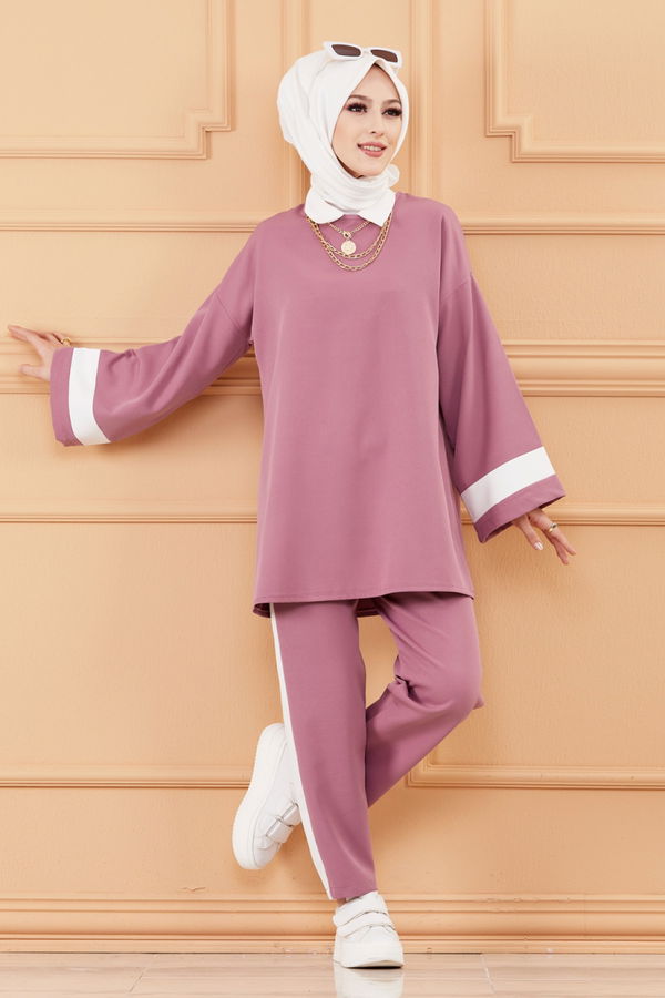 TUNIK PANTOLON Lila - 3545