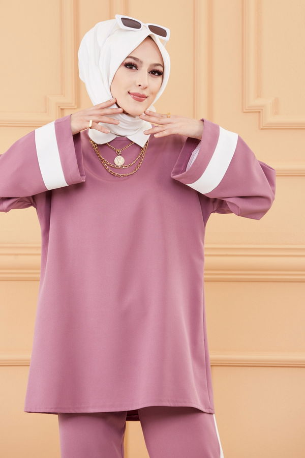 TUNIK PANTOLON Lila - 3545