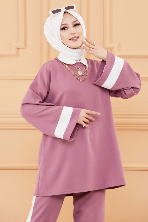 TUNIK PANTOLON Lila - 3545