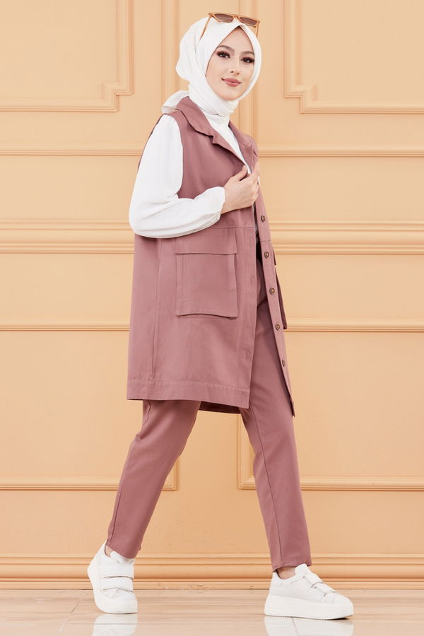 CEKET PANTOLON Pembe - 20117
