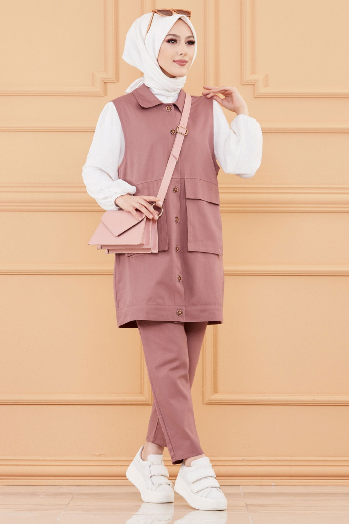 CEKET PANTOLON Pembe - 20117